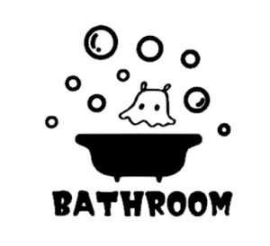 Vi EH[XebJ[ ߂񂾂 oX[ STCY  p Bathroom ]ʃV[ KX  wall sticker ͂ mg[ ANZg [  V[
