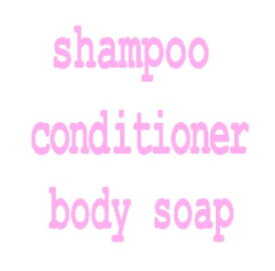 ウォールステッカー ボトルラベル 3個セット シール ステッカー 英字　アルファベット バスルーム シャンプー　コンディショナー ボディソープ　メール便送料無料　bottle label shampoo conditioner body soap　フォント bathroom シール