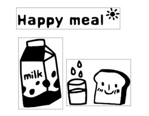 EH[XebJ[  nbs[~[ ~N k happy milk pan ǎ Lb` q [  ]ʎ 킢 JtF mg[ t CX^f LbY kids wall sticker