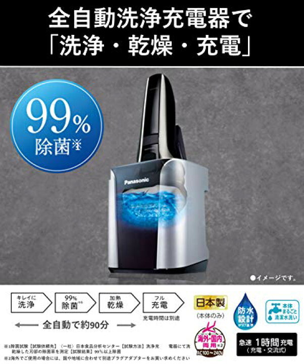 楽天市場】パナソニック ラムダッシュ メンズシェーバー 5枚刃 茶 ES 