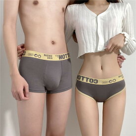 ペア 下着 カップル 男女2着セット フラワー ショーツ おしゃれ シンプル 綿 セクシー ペア sexy パンツ ブランド ハンガー レディース ショーツ ペア カップル ペア下着 おもしろ ペアルック カップル 人気 お揃い メンズ 下着 レディース 30 代 40 人気 通販