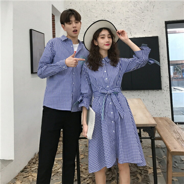 楽天市場 ペア カップル お 揃い コーデ ペアルック カップル カーディガン カップル お 揃い 服 カップル ペアルック カップル お揃い プレゼント 服 春 夏 ペアルックカップル ペアルック カップル 春 服 レディース ワンピース メンズ シャツ 大きいサイズ Mk House