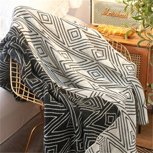 ブランケット 夏用 おしゃれ 大判 ひざ掛け 北欧 毛布 冷房対策 ギフト シングル ベッドカバー ダブル かわいい ソファーカバー タオルケット 掛け毛布 春秋 ニットブランケット スローケッ
