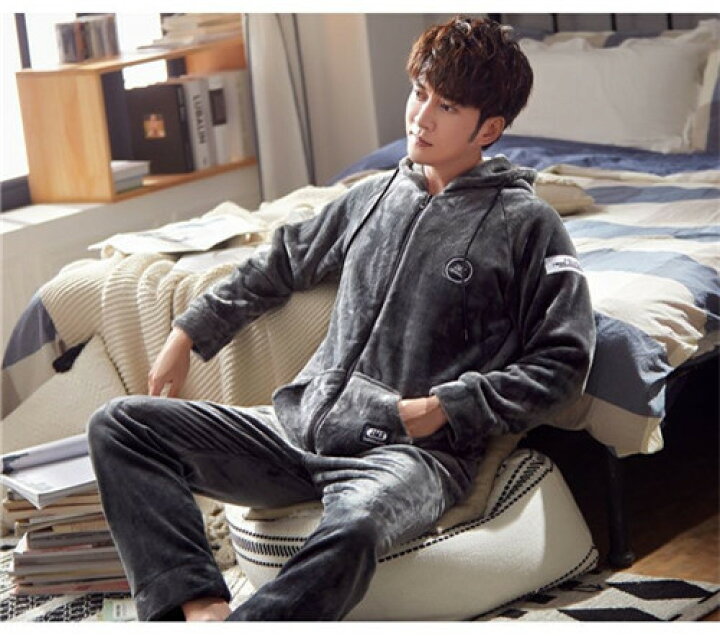 楽天市場 パジャマ メンズ 冬用 ルームウェア メンズ 長袖 もこもこ パジャマ メンズ 秋 冬 ブランド おしゃれ パジャマ メンズ モコモコ ルームウェア メンズ 裏起毛 パジャマ メンズ スウェット 部屋着 セットアップ フリース あったか おすすめ ふわもこ ファッション