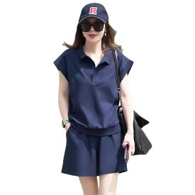 ジャージ 上下セット レディース 無地 tシャツ 夏 大きいサイズ セットアップ おしゃれ 着痩せ ジャンスカ スポーツ 2点セット ポロシャツ 半袖 上下 セット スウェット 春 秋 可愛い トップス ゆったり ジョギング ヨガ 運動着 ダンス アウトドア 通学 旅行 散歩