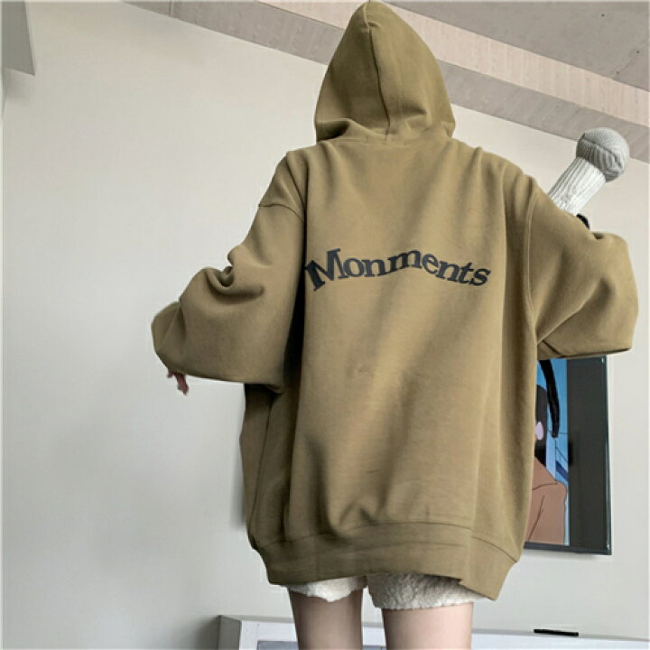 楽天市場 ジップパーカー レディース ブランド 春秋 スウェット パーカー 韓国風 おしゃれ パーカー 大きい サイズ 人気 ジャケット スポーツ コーデ 長袖 スウェットパーカー おしゃれ ジップパーカー 長袖 レディース パーカー 大きい レディースファッション オシャレ