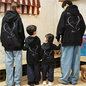 親子 ペアルック 赤ちゃん パーカー 親子 ペアルック 綿 親子ペアルック 長袖 トレーナー 秋 冬 トップス ゆったり ママ 親子 ペアルック 女の子 冬 ペアルック ブランド パパ 親子お揃い服