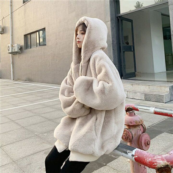 楽天市場】ボアジャケット レディース ボアブルゾン もこもこ 