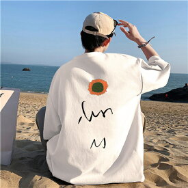 tシャツ 半袖 メンズ ブランド 綿100% シンプル カジュアル 大きい 吸汗速乾 u首 ゆったり 韓国 高校生 Tシャツ ファッション ビッグシルエットおしゃれ ビッグtシャツ コットン 韓国服 おうちコーデ ニュートラルカラー ユニセックス 黒/ブラック 白/ホワイト