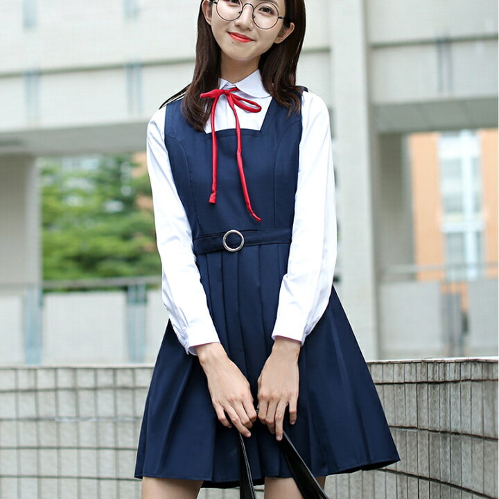 楽天市場】セーラー服 セットアップ ワンピース リボン コスプレ
