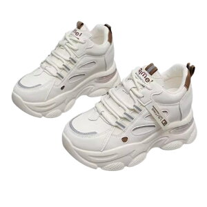 厚底 スニーカー レディース ローカット 白 杏色 黒 きれいめ 厚底 身長アップ 5cm+ 靴 おしゃれ レディース厚底 細身 スニーカーレディース 歩きやすい ブランド 韓国 厚底スニーカー 軽量 ダ