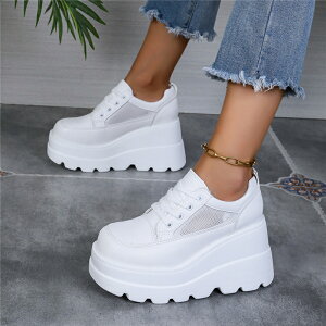 厚底 スニーカー レディース ローカット 白 ピンク きれいめ 厚底 身長アップ 6cm+ 靴 おしゃれ レディース厚底 細身 スニーカーレディース 歩きやすい ブランド 韓国 厚底スニーカー 軽量 ダ