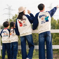 親子 ペアルック 赤ちゃん トレーナー パーカー 学生 親子ペアルック 春 秋 トップス ゆったり ママ 親子…