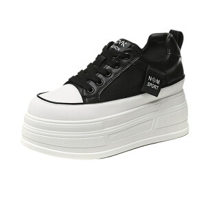 厚底 スニーカー レディース ローカット 8cm 厚手 白 カジュアル 身長アップ 学生 ストリートコーデ 秋 スポーツ 通気性 ダッドスニーカー きれいめ 靴 おしゃれ 細身 スニーカーレディース