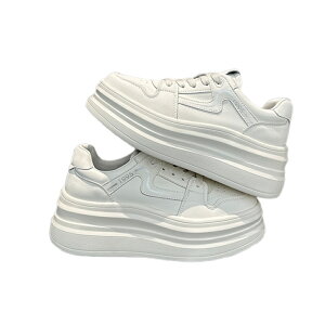 厚底 スニーカー レディース ローカット 厚手 白 カジュアル 身長アップ 学生 本革 秋 編み上げ 韓国 6cm きれいめ 靴 おしゃれ 細身 スニーカーレディース 歩きやすい ブランド 軽量 ダッドス