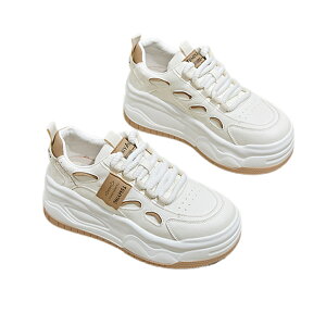 厚底 スニーカー レディース ローカット 厚手 白 カジュアル 身長アップ 学生 本革 編み上げ 韓国 5cm きれいめ 靴 おしゃれ 細身 スニーカーレディース 歩きやすい ブランド 軽量 ダッドスニ