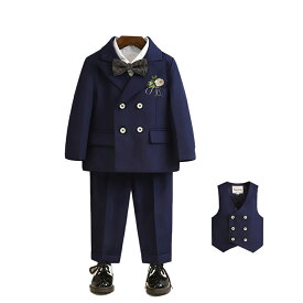 子供 スーツ 春 キッズ セットアップ お宮参り 6点セット フォーマル 七五三 卒業式 男の子 入学式 子ども ピアノ 発表会 フォーマルスーツ 結婚式 140 150 大きいサイズ 入園式 卒園式 小学生 子供服 ジュニア 子供フォーマル ジュニアスーツ