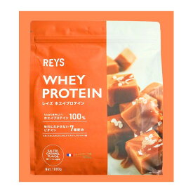 レイズ プロテイン 塩キャラメル レイズ プロテインキャラメル REYS ホエイプロテイン ホエイ 1kg 塩キャラメル風味 粉末 山澤 礼明 監修 国内製造 ビタミン7種配合 WPCプロテイン ぷろていん 美味しい 粉 パウダー ダイエット ドリンク 健康 低GI らいず rays 送料無料 ■