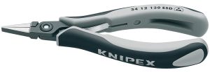 KNIPEX 3412-130ESD 精密電工グリッププライヤーESD 挟み工具