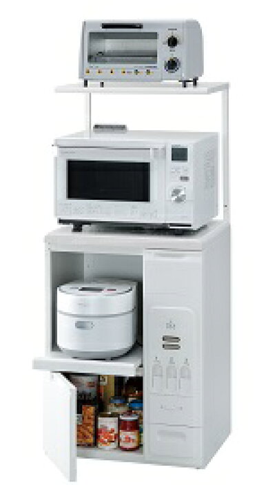 楽天市場】エムケー精工 レンジ台 60幅「ファインキッチン」KLS-06W 