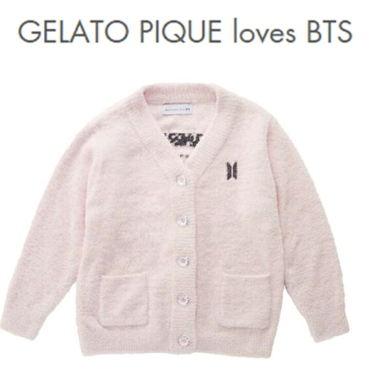 楽天市場】[GELATO PIQUE loves BTS] CARDIGAN (PINK) S-Mサイズ M-L  