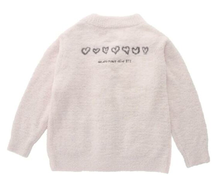 楽天市場】【新品】GELATO PIQUE loves BTS CARDIGAN ピンク