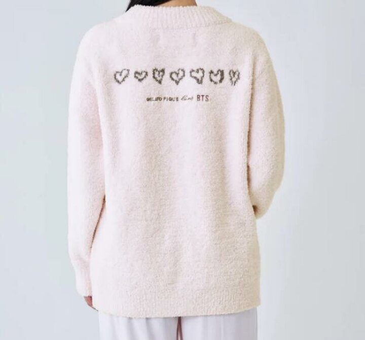 楽天市場】【新品】GELATO PIQUE loves BTS CARDIGAN ピンク 