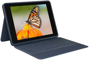���W�N�[�� 10.2�C���` iPad(��8/7����)�p �L�[�{�[�h��̌^�P�[�X RUGGED COMBO 3 ���{��z�� �N���V�b�N�u���[ iK1054RE