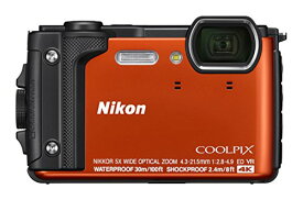 Nikon デジタルカメラ COOLPIX W300 OR クールピクス オレンジ 防水