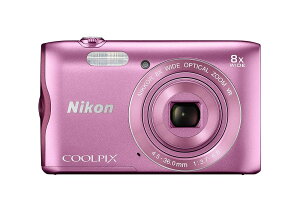 Nikon デジタルカメラ COOLPIX A300 光学8倍ズーム 2005万画素 ピンク A300PK