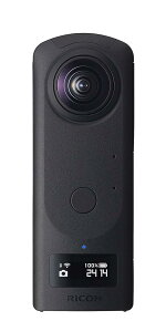 RICOH THETA Z1 �u���b�N 360�x�J���� 1.0�^���ʏƎˌ^CMOS�Z���T�[���� 23MP���𑜐Î~�� ��u���␳�@�\���� 4K���� 360�x��ԉ��� 910774