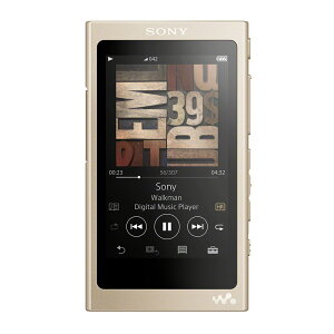 �\�j�[ �E�H�[�N�}�� A�V���[�Y 16GB NW-A45 : Bluetooth/microSD/�n�C���]�Ή� �ő�39���ԘA���Đ� 2017�N���f�� �y�[���S�[���h NW-A45 N