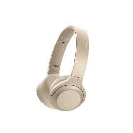 ソニー ワイヤレスヘッドホン h.ear on 2 Mini Wireless WH-H800 : Bluetooth/ハイレゾ対応 マイク付き ペールゴールド WH-H800 N
