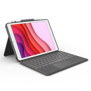 Logicool WN[ iPad 10.2 C` 9 8 7 Ή gbNpbht L[{[hP[X Combo Touch iK1057BKA pz ^
