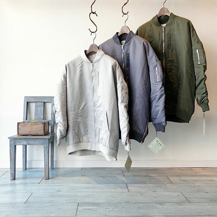 楽天市場】SALE20%OFF【2024秋冬新作】BLANC basque ブランバスク MA-1 