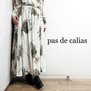 �y2026�H�~�V��zpas de calais �p�h�J�� lavender print �X�J�[�g �{�g���X �i�`������ �H�~ ���f�B�[�X 13-60-7505