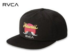 【楽天スーパーSALE】 RVCA ルーカ 帽子 キャップ スナップバック ブラック 黒 メンズ レディース hot doggin snapback 18719 送料込み価格 送料無料