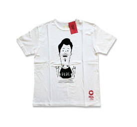 【楽天スーパーSALE】 Cloveru japan 半袖Tシャツ ホワイト レッド ネイビー クローバルジャパン DUDE 20TH（SHO　WATANABE)Mサイズ3Lサイズまで白 赤 紺 送料無料