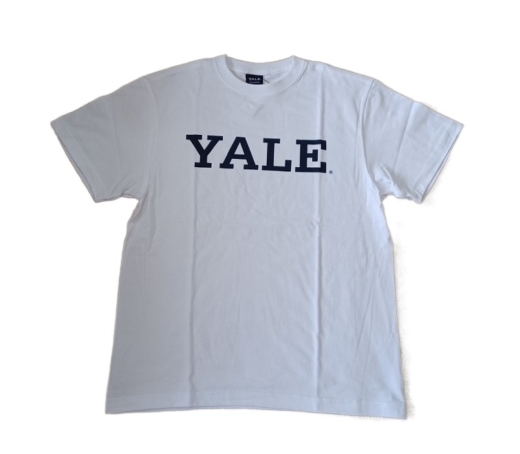 カレッジ Tシャツ 半袖 ホワイト 安い割引 白 YALE イェール 古着好きに メンズ ストリート ロゴ アメカジ Lサイズ 59％以上節約 XLサイズ シンプル ユニセックス レディース