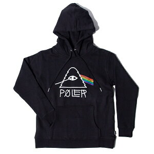 LTCY qp POLER vI[o[p[J[ XEGbg ubN  KIDS SYCHEDELIC HOODIE BLACK |[[ v[g@eqR[fɁ@[EFAɂ 120cm 130cm 140cm 150cm