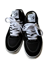 VANS Half Cab Decon バンズ ハーフキャブ ブラック/トゥルーホワイト VN000EAT6BT シンプル ストリート ミドルカット