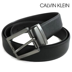 【GWセール開催中】カルバンクライン ベルト リバーシブル メンズ Calvin Klein CK Belt ブラック　ダークブラウン 11CK010023 【送料無料♪】 ギフトラッピング無料