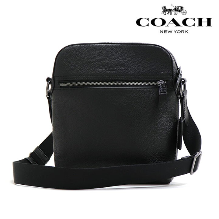 楽天市場】コーチ ショルダーバッグ メンズ COACH ブラック 4011 QB/BK 