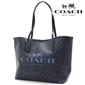 【プレセール開催中】コーチ トートバッグ レディース COACH シティ トート デニム×ミッドナイトネイビー CP074 SVN2V 【送料無料】