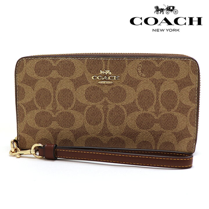 楽天市場】コーチ 長財布 レディース COACH Wallet ラウンドファスナー 