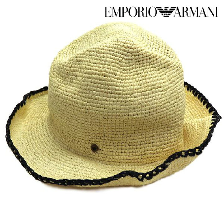 楽天市場】エンポリオアルマーニ ハット レディース EMPORIO ARMANI 