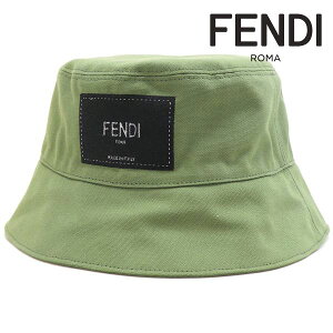 �t�F���f�B �o�P�b�g�n�b�g �����Y FENDI �A�E�^�[ �X�q �O���[�� FXQ801 AIKH F0QG2�y����������z
