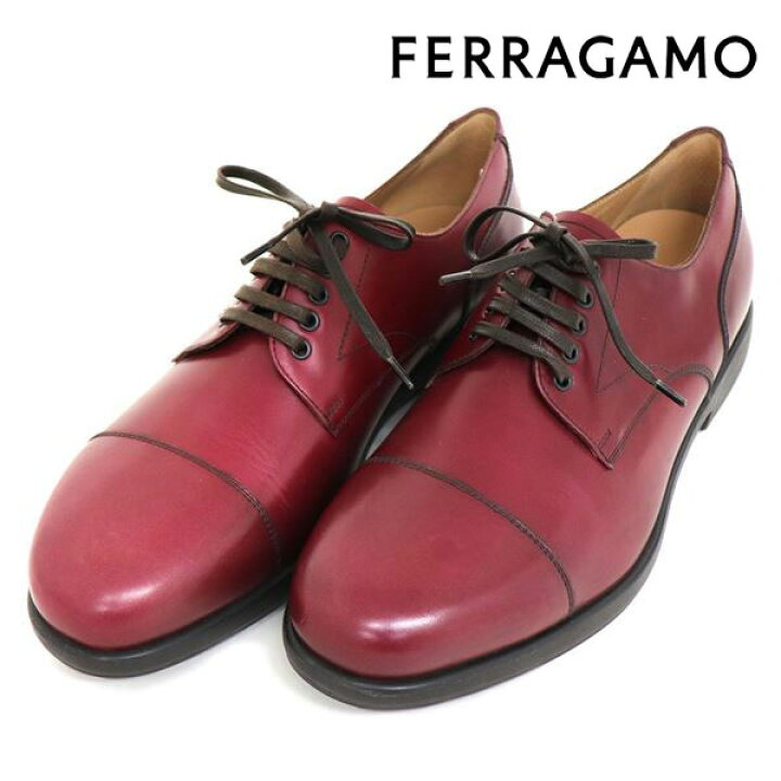 楽天市場】フェラガモ レースアップシューズ メンズ S.FERRAGAMO 展示 