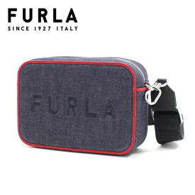 【プレセール開催中】フルラ ショルダーバッグ レディース カメラバッグ FURLA REAL MINI CAMERA CASE デニム WB00243 AX0796 0613S 【送料無料】