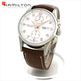 ギフトラッピング無料 ハミルトン 腕時計 メンズ HAMILTON ジャズマスター マエストロ クロノグラフ カレンダー 日付表示 バックスケルトン レザー H32576515 【送料無料】